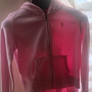POLO RALPH LAUREN  Girls 6X French Terry Hoodie